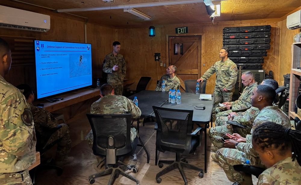 Boss Wing command team visits Djibouti