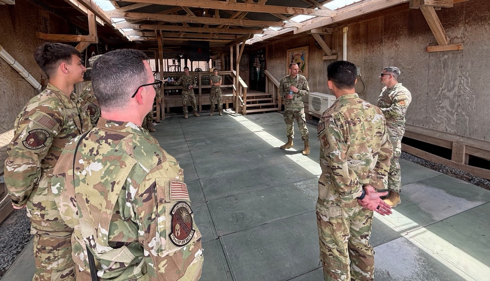 Boss Wing command team visits Djibouti