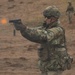 U.S. Army Soldiers conduct pistol marksmanship training alongside NATO partners at Pabradė Training Area, Lithuania
