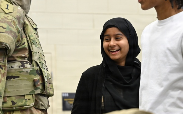 U.S. Army Tank-automotive and Armaments Command welcomes local Detroit-area students for tour of the Detroit Arsenal