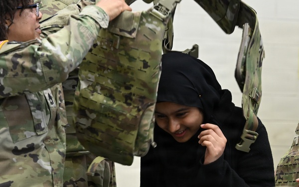U.S. Army Tank-automotive and Armaments Command welcomes local Detroit-area students for tour of the Detroit Arsenal