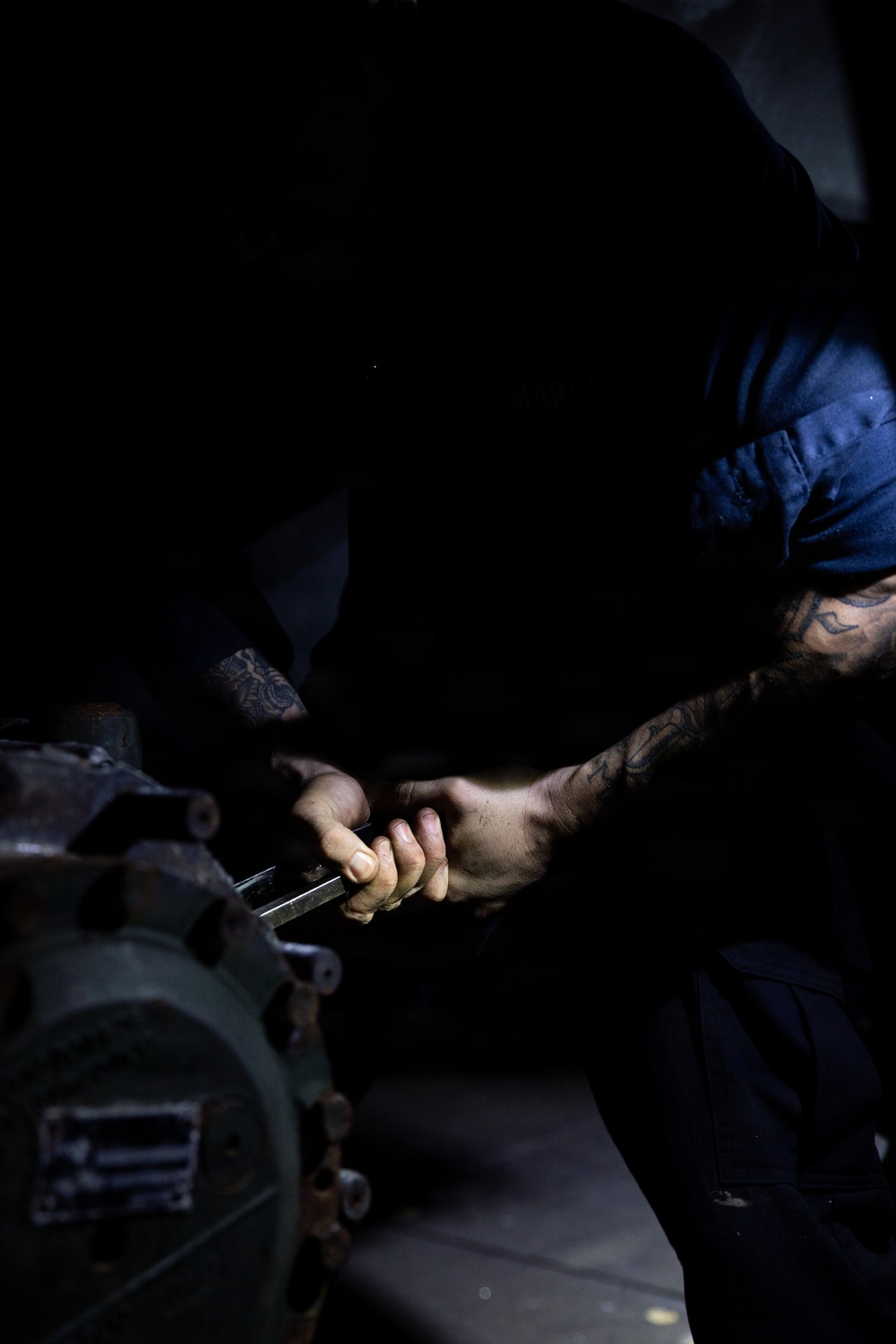USS Comstock Routine ACV 
Maintenance