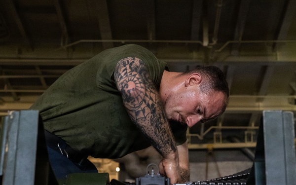 USS Comstock Routine ACV 
Maintenance