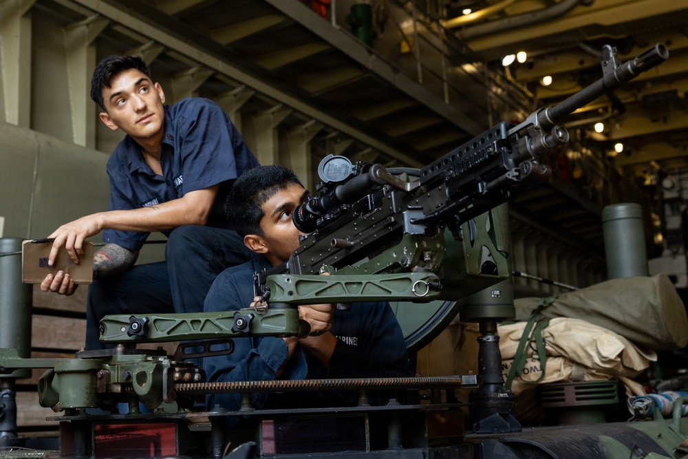 USS Comstock Routine ACV 
Maintenance