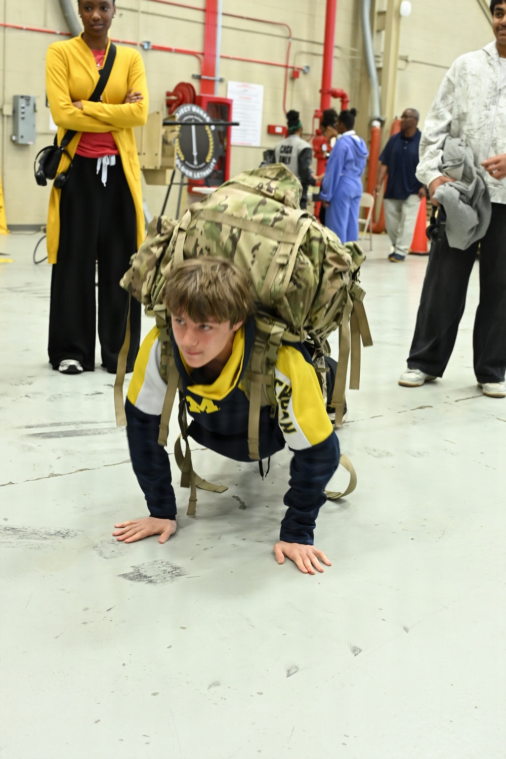 U.S. Army Tank-automotive and Armaments Command welcomes local Detroit-area students for tour of the Detroit Arsenal