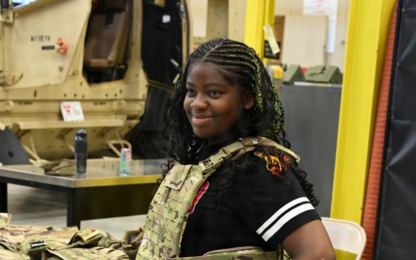 U.S. Army Tank-automotive and Armaments Command welcomes local Detroit-area students for tour of the Detroit Arsenal