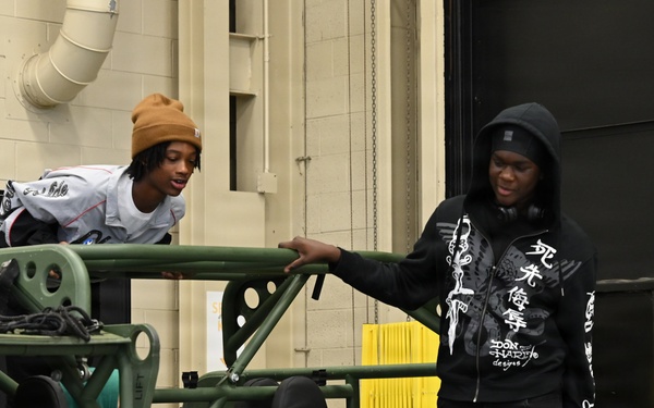 U.S. Army Tank-automotive and Armaments Command welcomes local Detroit-area students for tour of the Detroit Arsenal