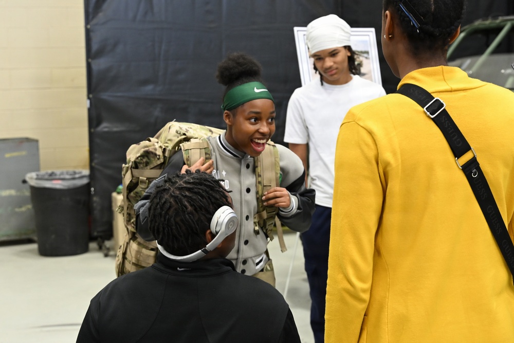 U.S. Army Tank-automotive and Armaments Command welcomes local Detroit-area students for tour of the Detroit Arsenal