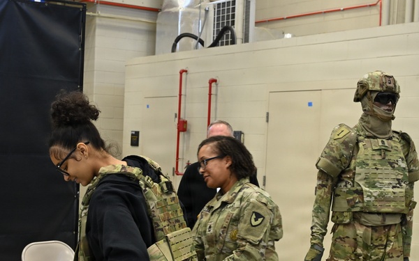U.S. Army Tank-automotive and Armaments Command welcomes local Detroit-area students for tour of the Detroit Arsenal