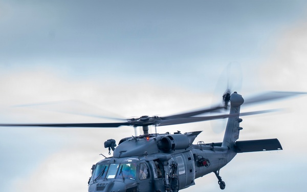 106th Rescue Wing HH-60 Pave Hawks conduct joint live-fire training during Exercise Hungry Horse