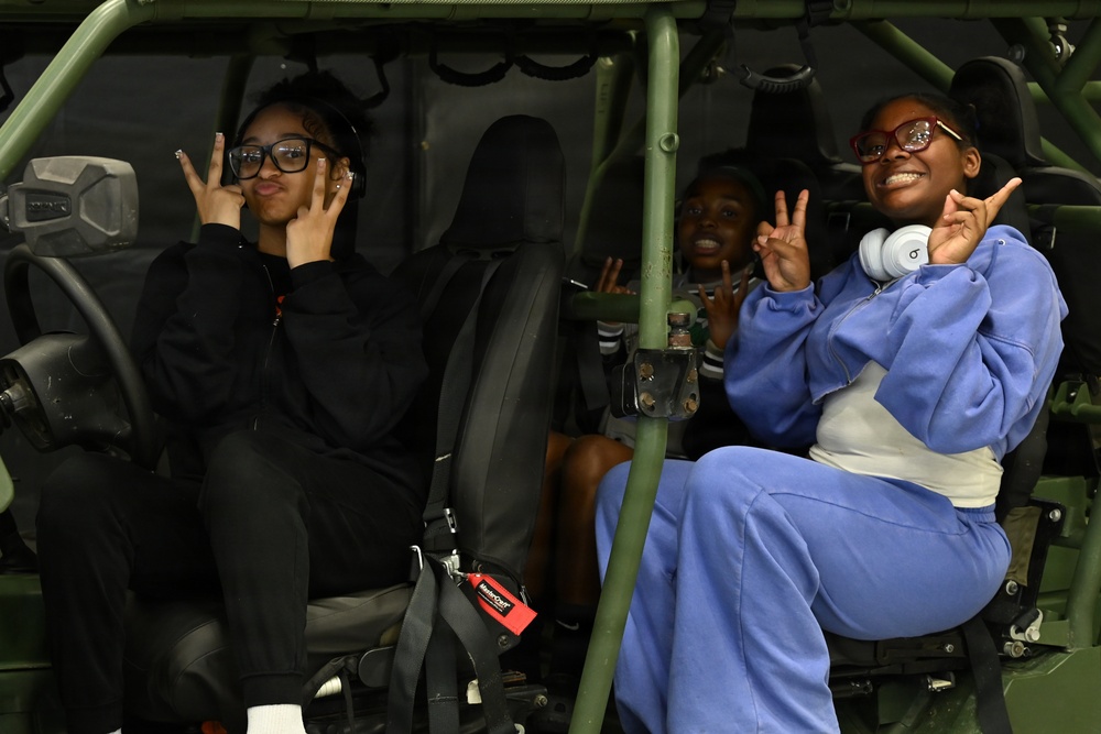 U.S. Army Tank-automotive and Armaments Command welcomes local Detroit-area students for tour of the Detroit Arsenal