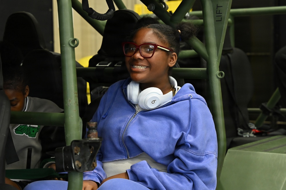 U.S. Army Tank-automotive and Armaments Command welcomes local Detroit-area students for tour of the Detroit Arsenal