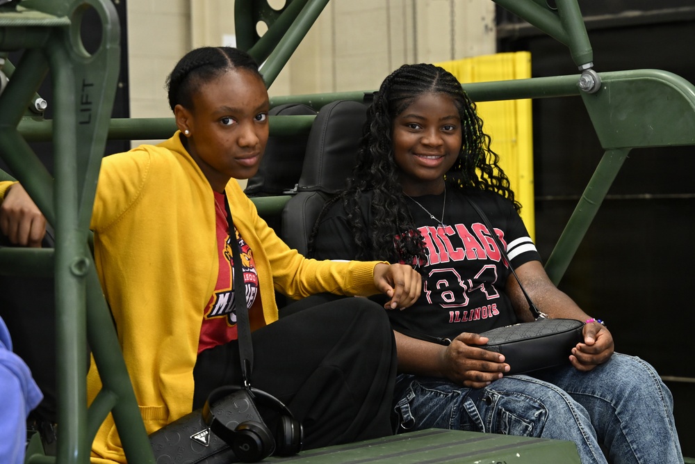 U.S. Army Tank-automotive and Armaments Command welcomes local Detroit-area students for tour of the Detroit Arsenal