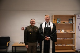 U.S Army Chaplain Speaks at Bundeswehr Worship Service