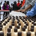 U.S. Army Tank-automotive and Armaments Command and Detroit Arsenal Soldiers join Detroit Lions Academy students to pack care kits for deployed Soldiers