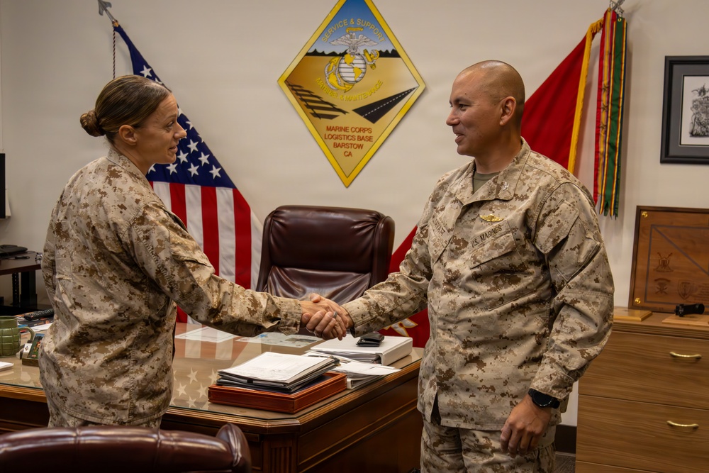 Colonel Dubow Visit