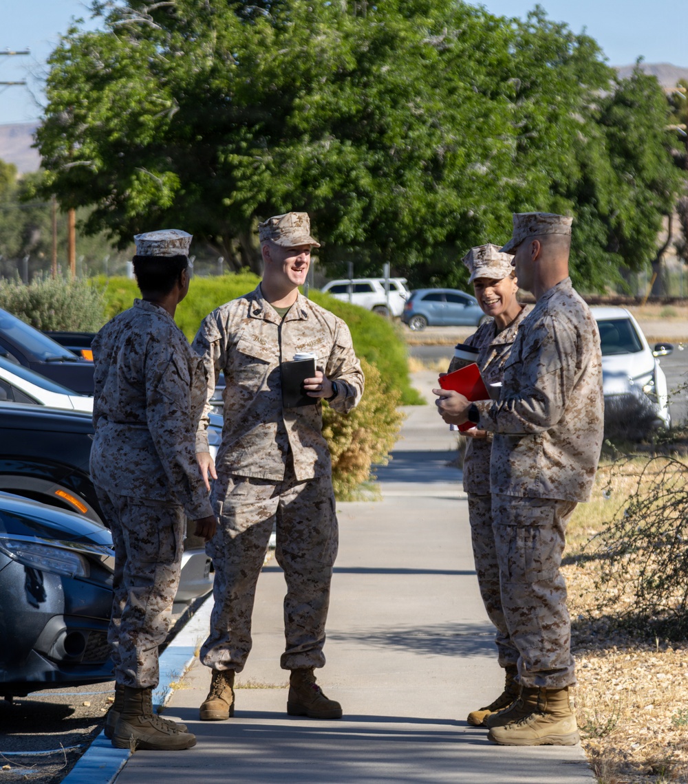 Colonel Dubow Visit