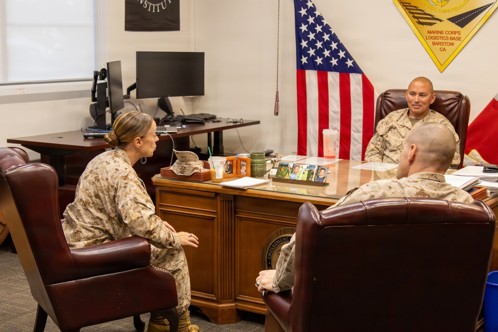 Colonel Dubow Visit
