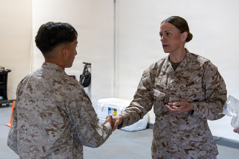 Colonel Dubow visit