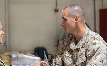 Colonel Dubow visit