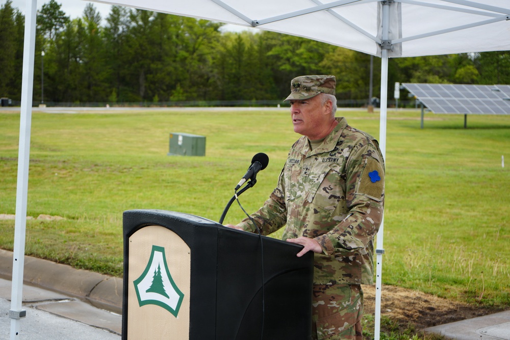 Fort McCoy Senior Commander hosts ribbon cutting for Microgrid Project  FORT