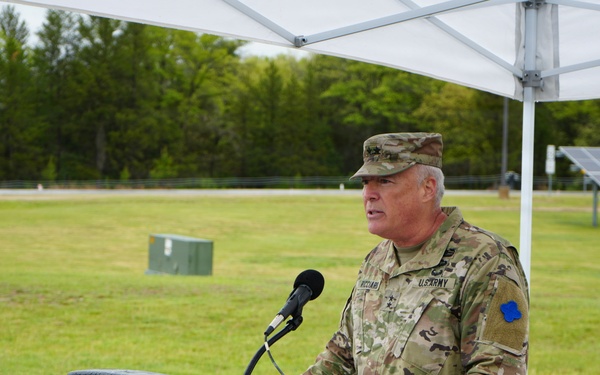 Fort McCoy Senior Commander hosts ribbon cutting for Microgrid Project  FORT