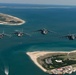 VMA-223 flies above Eastern North Carolina