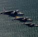 VMA-223 flies above Eastern North Carolina