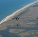 VMA-223 flies above Eastern North Carolina