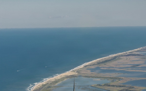 VMA-223 flies above Eastern North Carolina