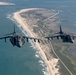 VMA-223 flies above Eastern North Carolina