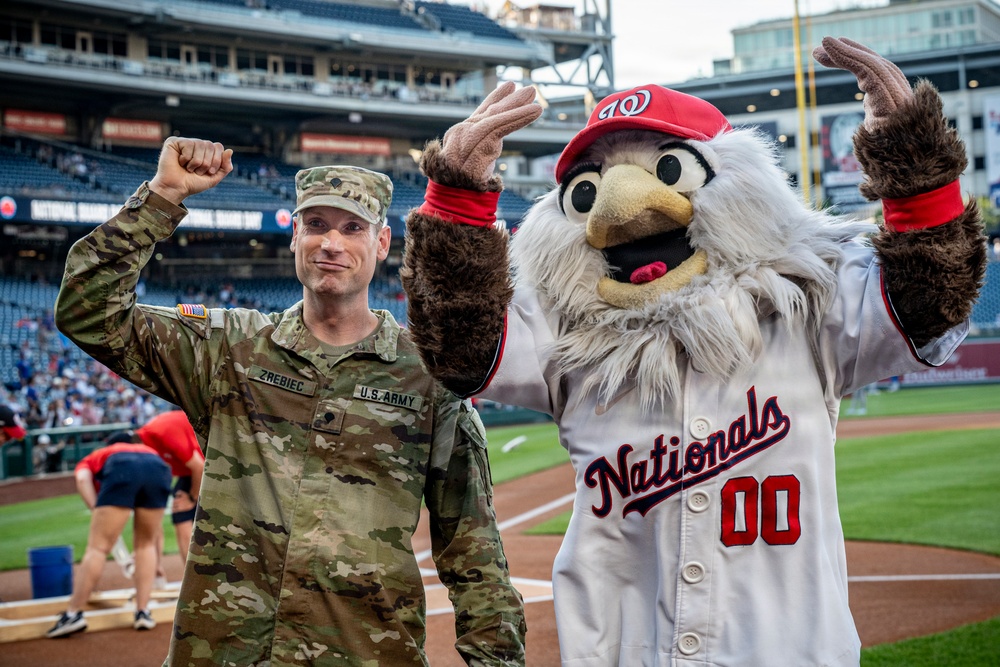 National Guard Day at Washington Nationals