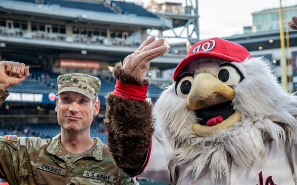 National Guard Day at Washington Nationals