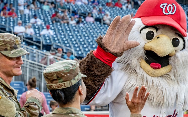 National Guard Day at Washington Nationals