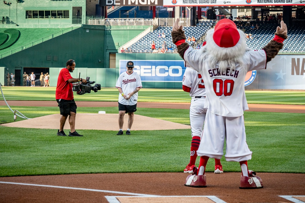 National Guard Day at Washington Nationals