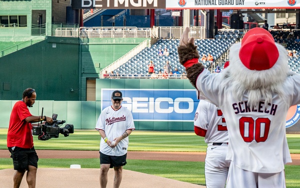 National Guard Day at Washington Nationals