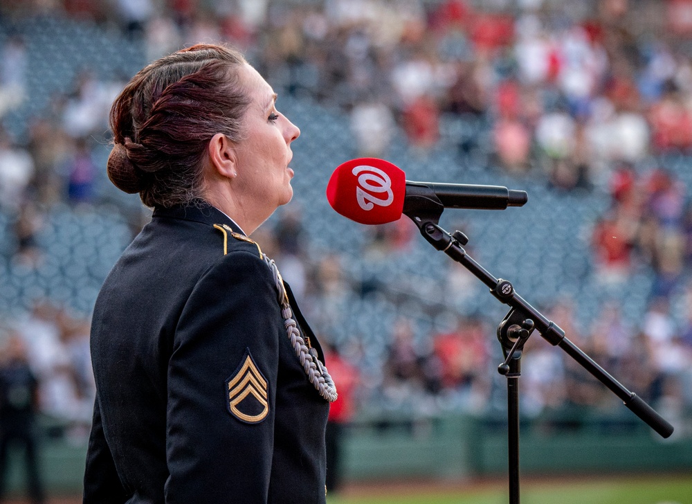 National Guard Day at Washington Nationals