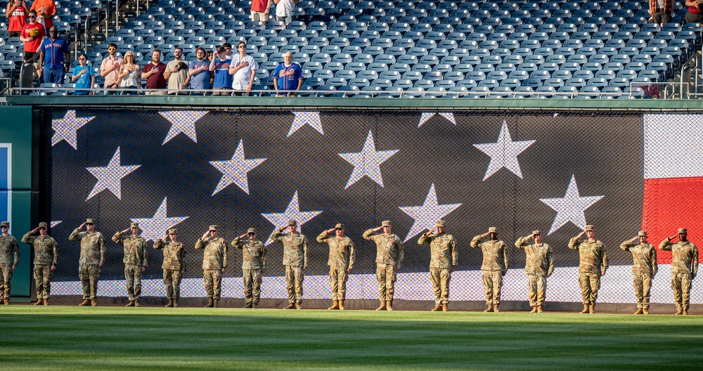 National Guard Day at Washington Nationals