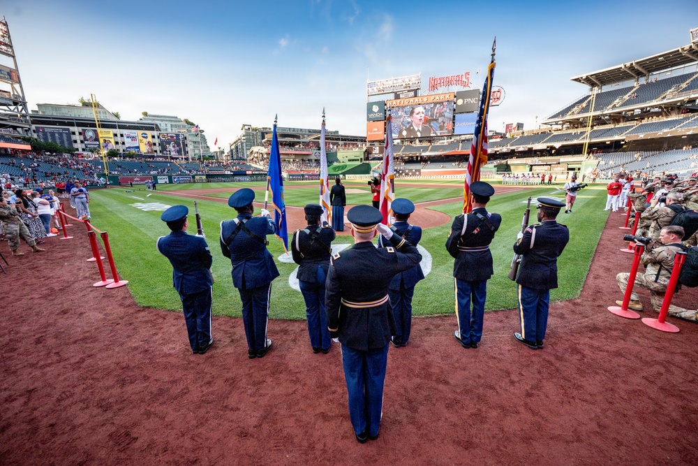 National Guard Day at Washington Nationals