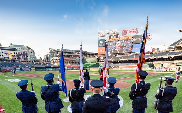 National Guard Day at Washington Nationals