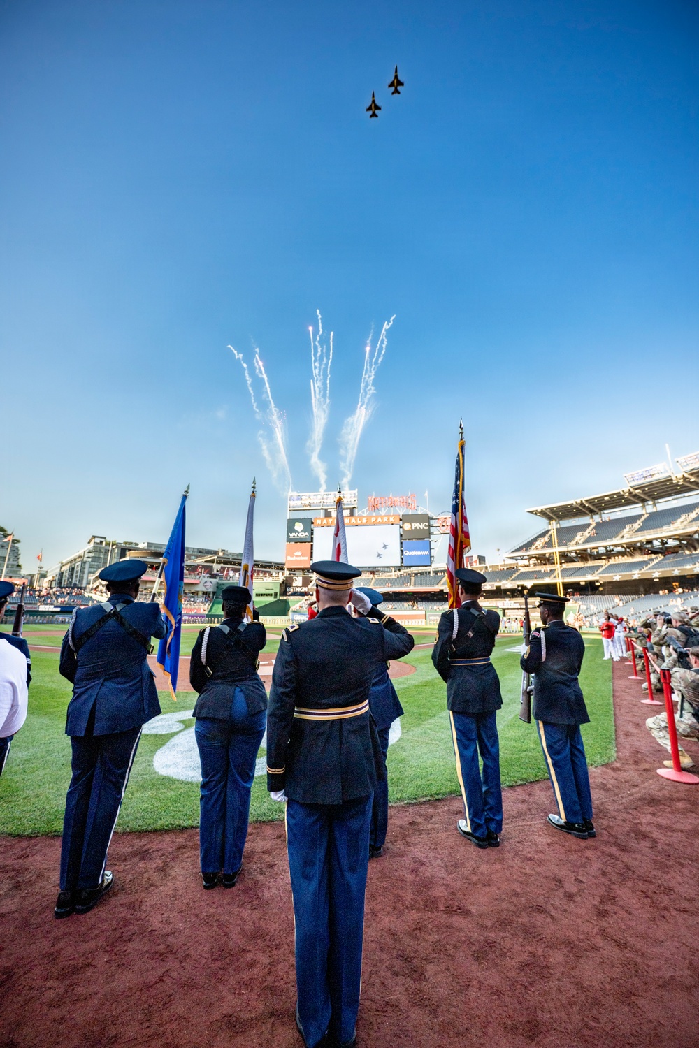 National Guard Day at Washington Nationals
