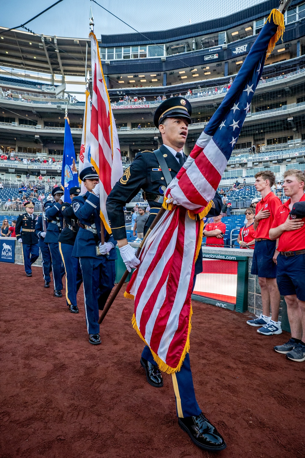 National Guard Day at Washington Nationals