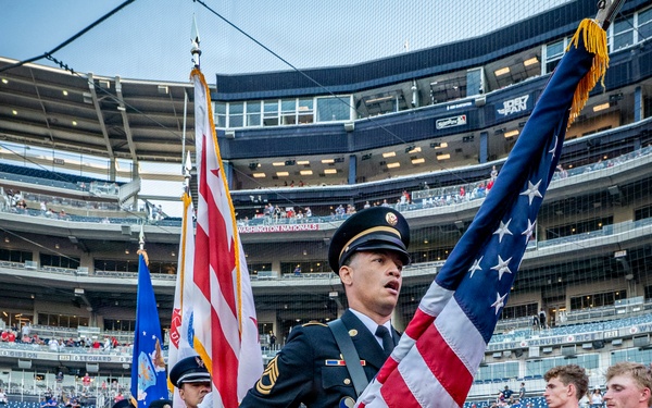 National Guard Day at Washington Nationals