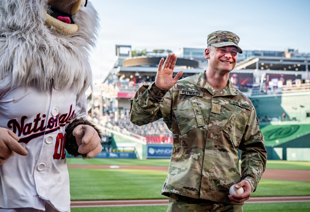 National Guard Day at Washington Nationals