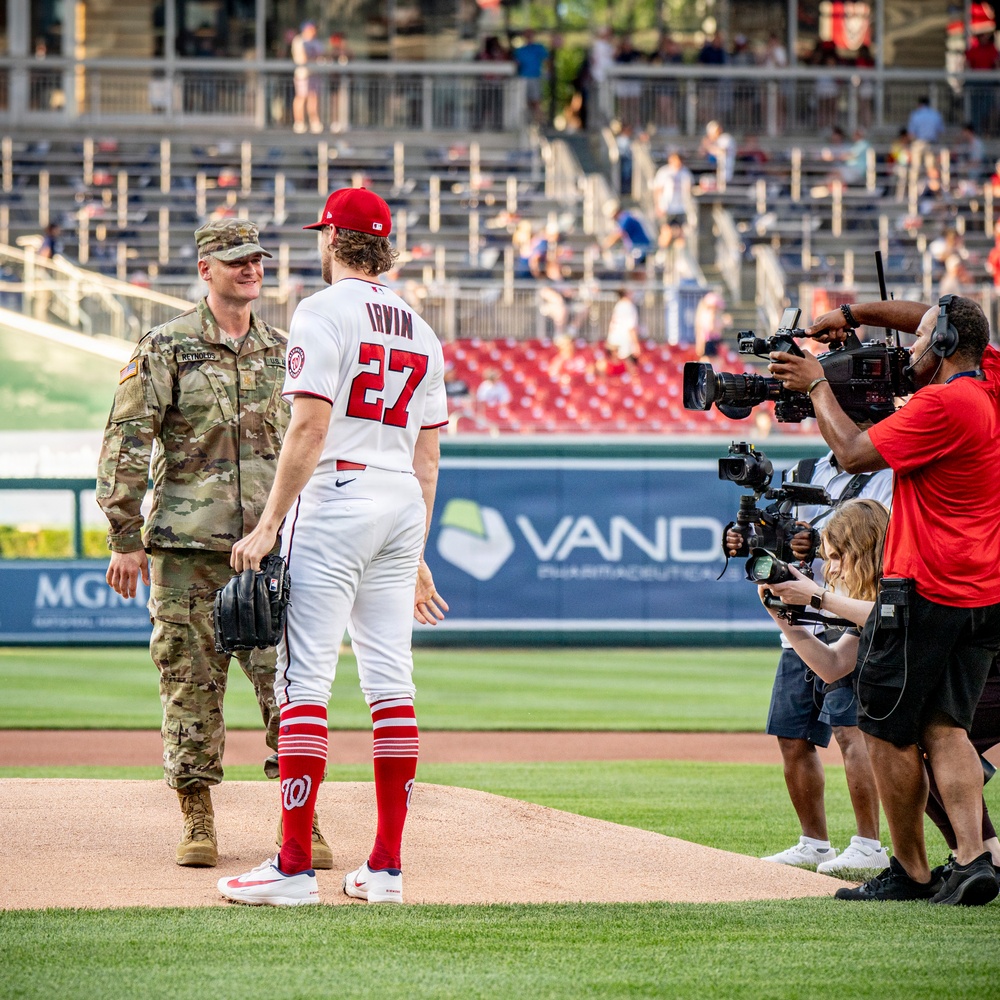 National Guard Day at Washington Nationals