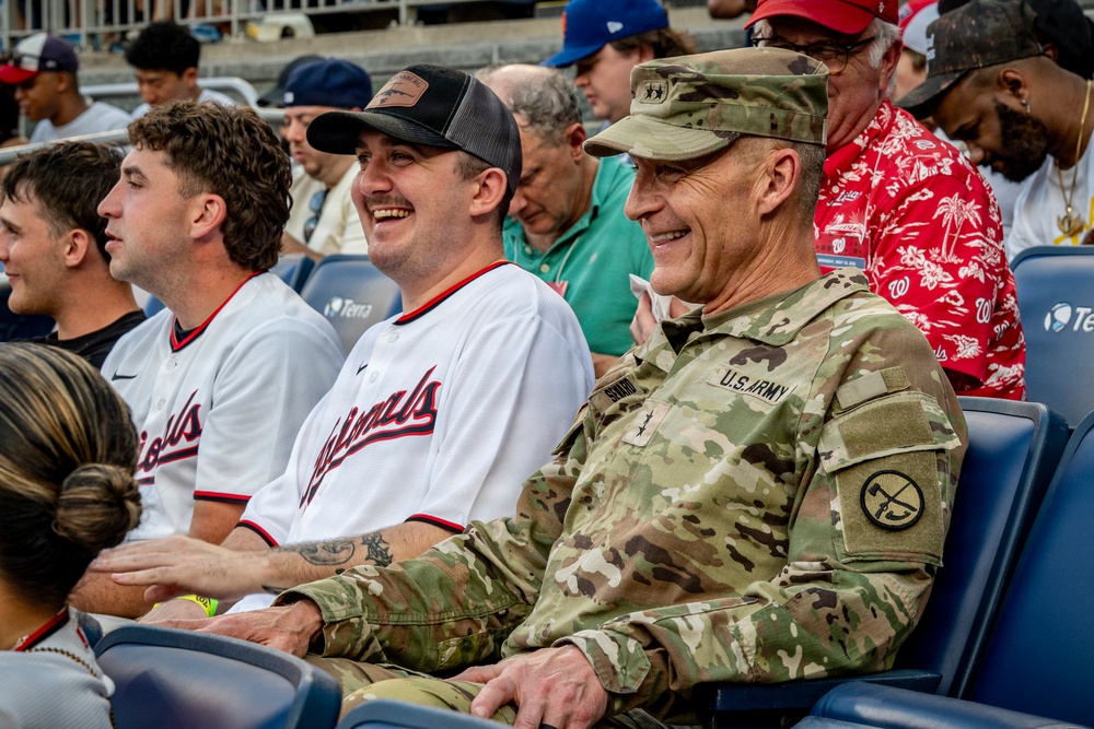 National Guard Day at Washington Nationals