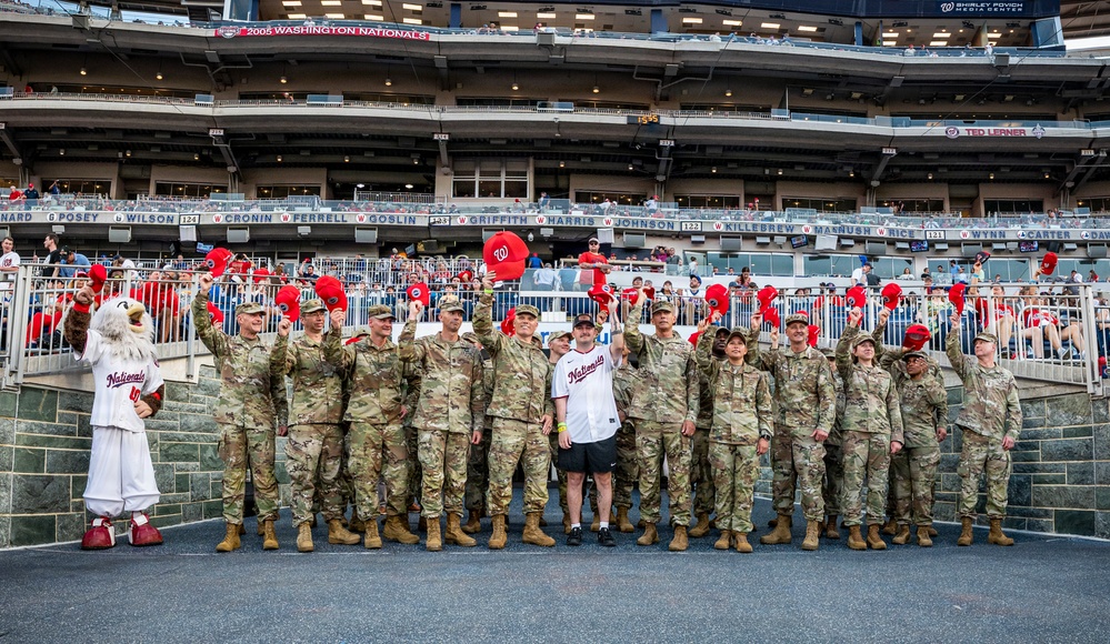 National Guard Day at Washington Nationals