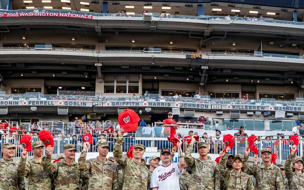 National Guard Day at Washington Nationals