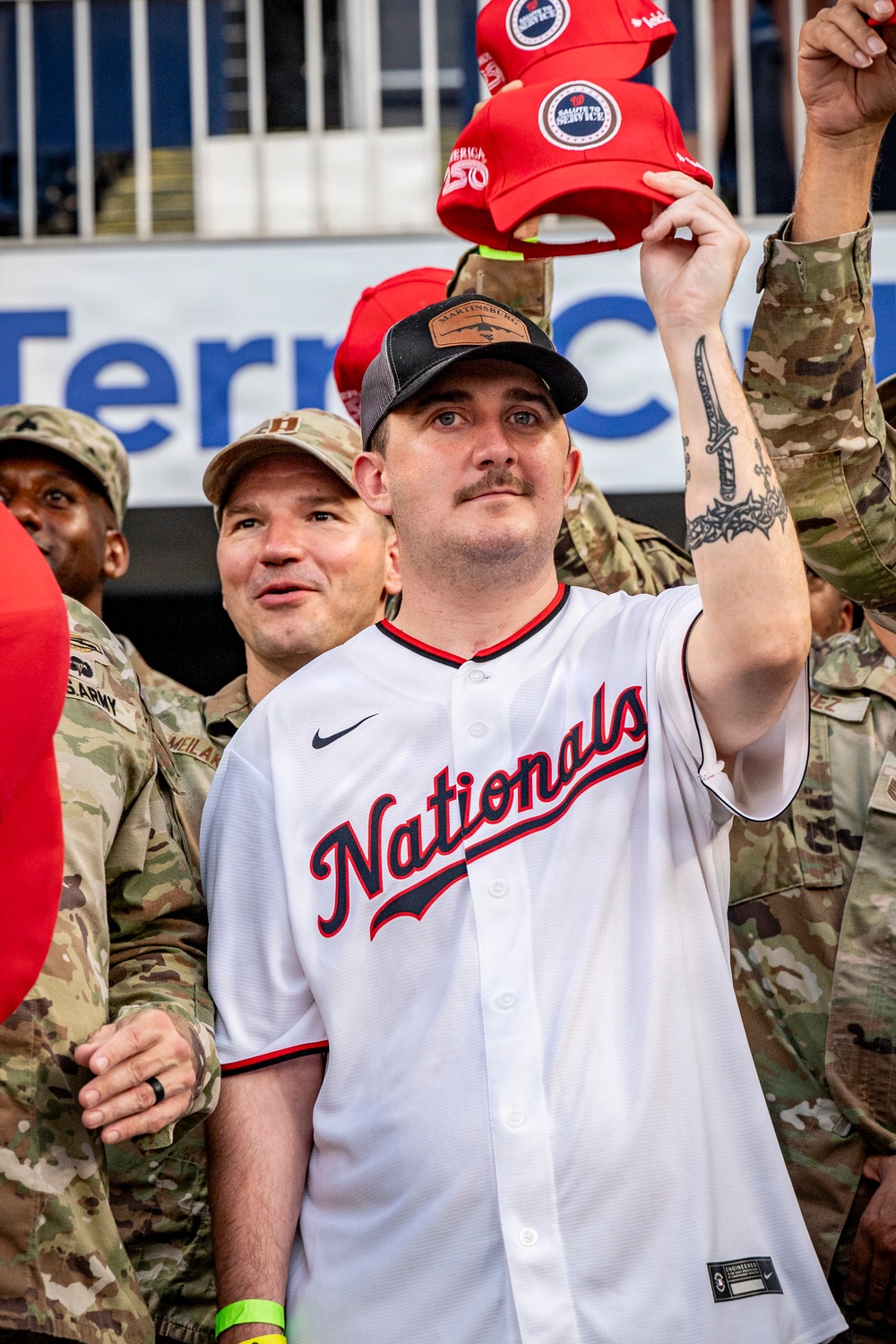 National Guard Day at Washington Nationals