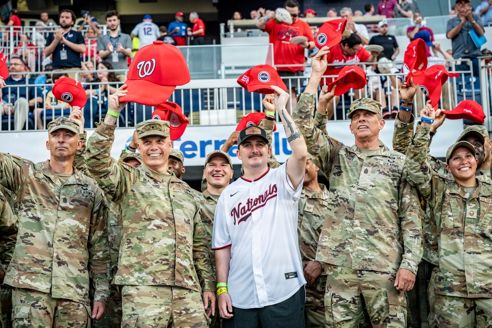 National Guard Day at Washington Nationals